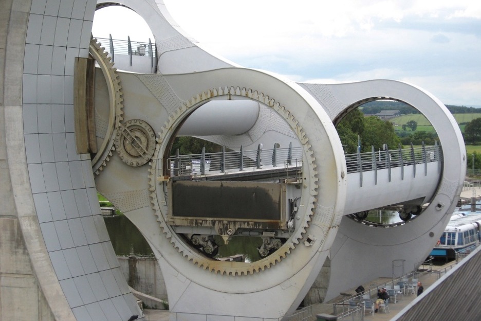 Falkirk Wheel canal lift