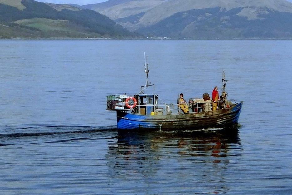 Small fishing boat, Scotland