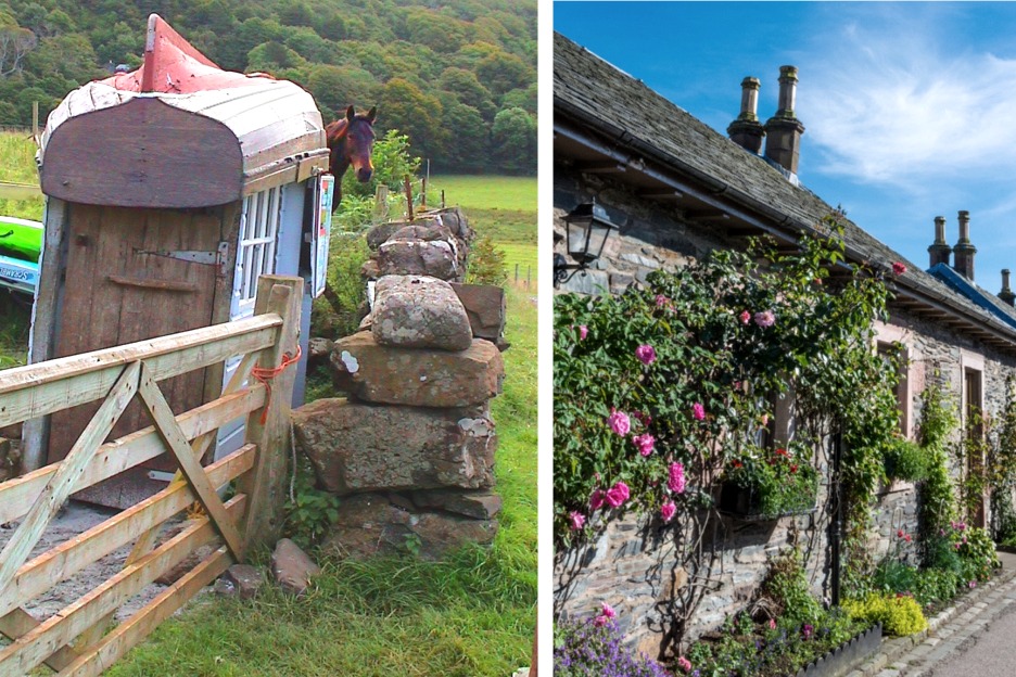 Quirky shed, Calgary, Isle of Mull