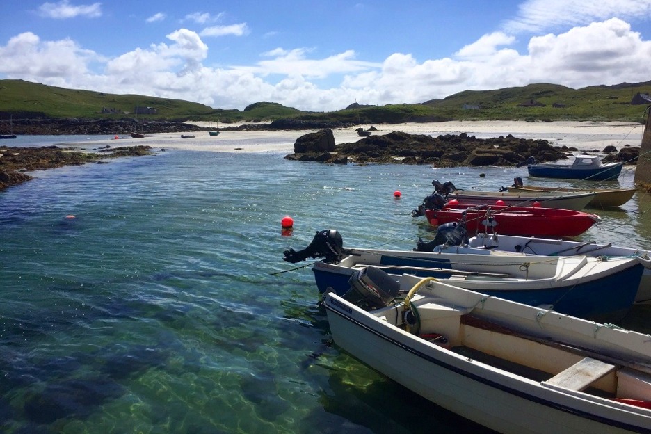 Pier on Isle of Lewis, Scotland