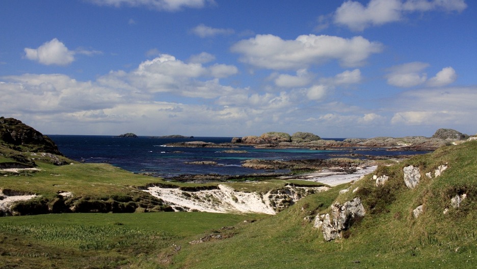 Hebridean coastal view