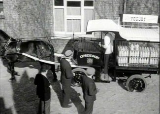 The Belles of St Trinian's - the milk float