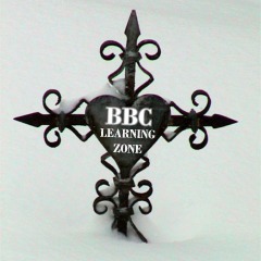 Snowy cemetery graphic