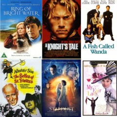Six movie posters