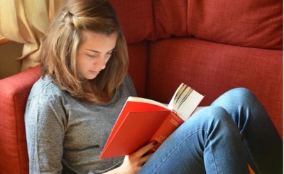 Girl reading